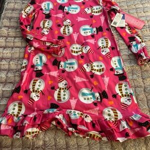 Kumar Kids Winter Snowman Girl
Sleep Gown Size Large